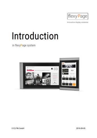 flexyPage system introduction