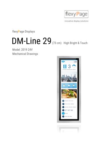 Mechanical drawing display DM-Line 29