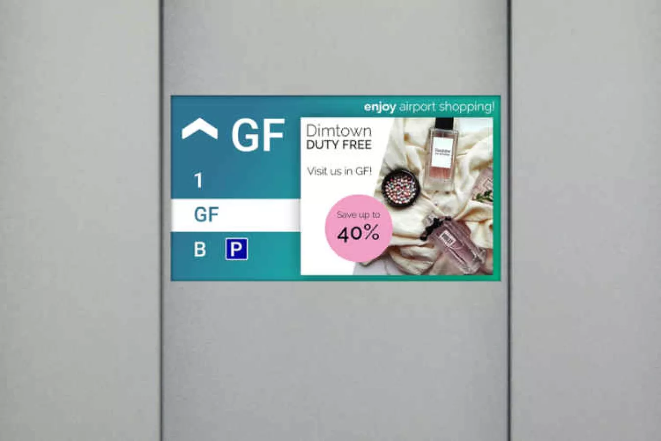 display etagenabhängig